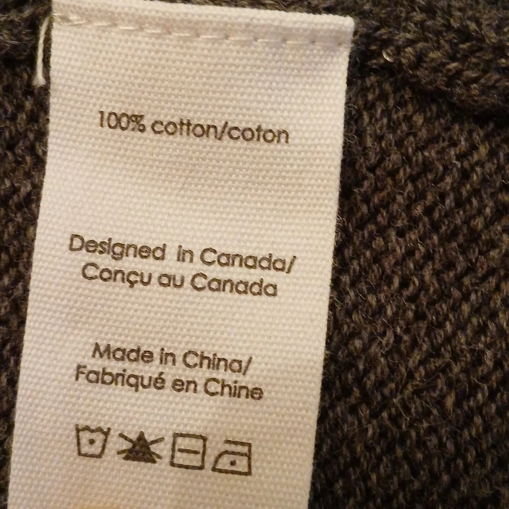 DG Simpli Zen Women's Multicolor Knit Open Cardigan Cozycore Vest Size Small - Picture 7 of 8